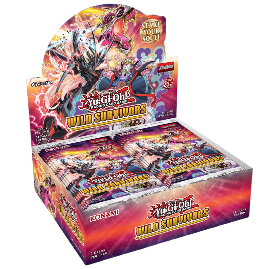 Yu-Gi-Oh! – Wild Survivors Booster Box