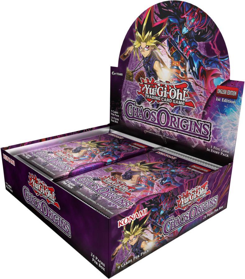 PREORDER - Yu-Gi-Oh! – Chaos Origins Booster Box